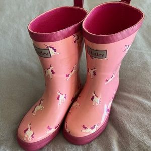 Hatley Girls Unicorn Rainboots size 12